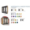 B.Quiet 2-4 Person Acoustic Meeting Pod  
