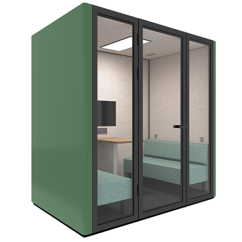 B.Quiet 4-6 Person Acoustic Meeting Pod  