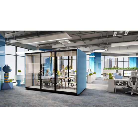B.Quiet 4-6 Person Acoustic Meeting Pod  