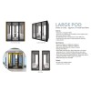 B.Quiet 4-6 Person Acoustic Meeting Pod  