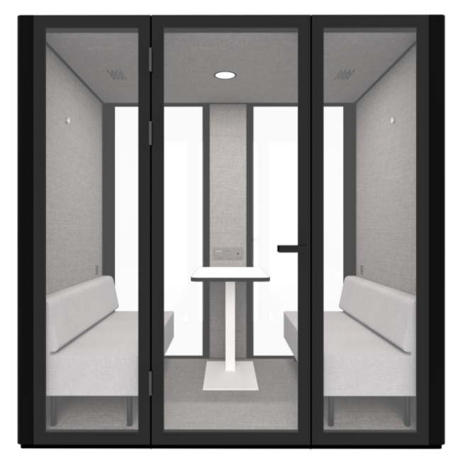 B.Quiet 2-4 Person Acoustic Meeting Pod  