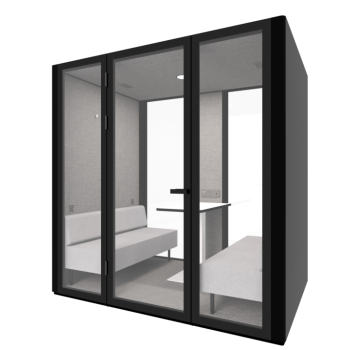 B.Quiet 2-4 Person Acoustic Meeting Pod  