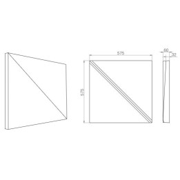 Autex Quietspace 3D Wall Tile S-5.53