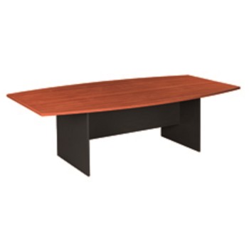 OM Boardroom Table 2.4m Cherry on Graphite H Base