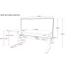 Boost Halo+ Dual Motor Electric Height Adjustable Desk