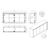 Casa Swing Door Cupboard