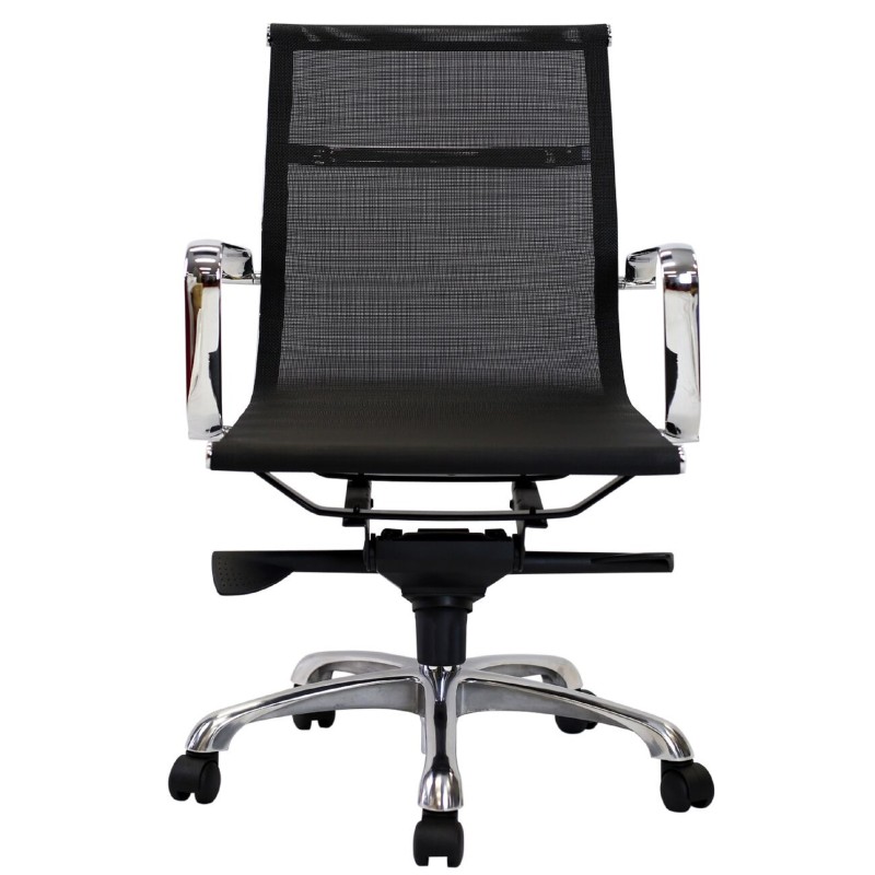 Aero Mesh Chair Medium Back  Black