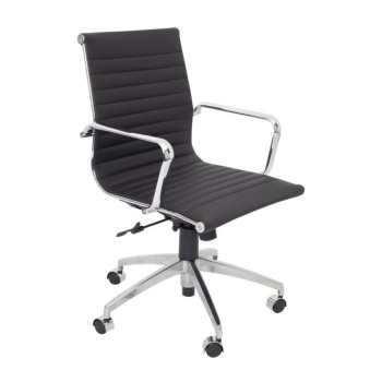 PU605M Executive Chair - Chrome Frame