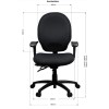 Duro Task Chair High Back 160KG Weight Rated