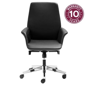 Accord Genuine Leather Medium Back Executive Chair 