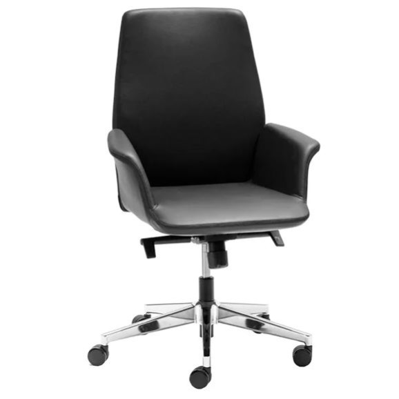 Accord Genuine Leather Medium Back Executive Chair 