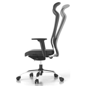 Burton Leather Chair High Back