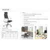 Dustin Leather Chair High Back