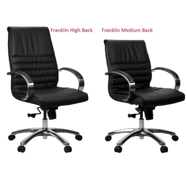 Franklin Leather Executive Chair High Back