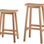 Lilipad Stool - Solid Wood Natural Birch