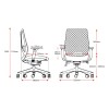 Arco Mesh Back Operator Chair