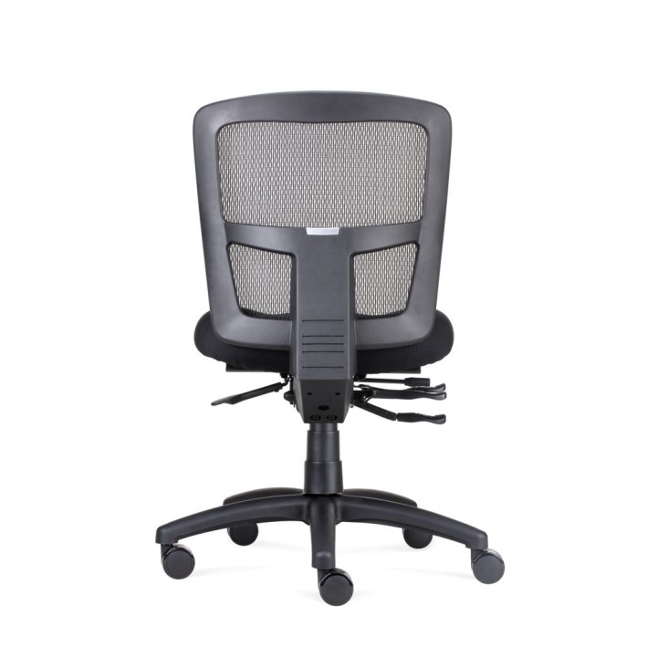 Ergo Task Mesh Back Chair 165kg  Weight Rated With Optional Arms