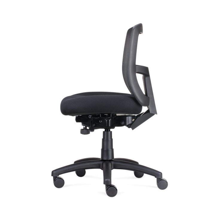 Ergo Task Mesh Back Chair 165kg  Weight Rated With Optional Arms