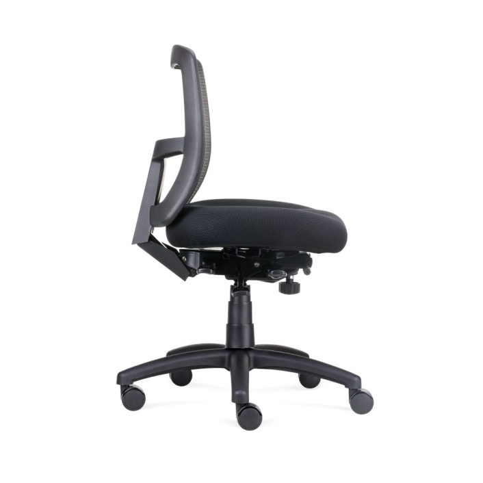 Ergo Task Mesh Back Chair 165kg  Weight Rated With Optional Arms