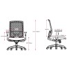 Kal Task High Back Promesh Chair