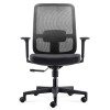 Lotto Medium Back Mesh Operator Chair Black
