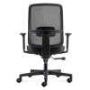 Lotto Medium Back Mesh Operator Chair Black