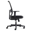 Lotto Medium Back Mesh Operator Chair Black