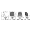 Luminous Chair - Medium Mesh Back