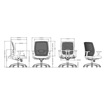 Luminous Chair - Medium Mesh Back