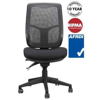 Merida High Back Chair - 160kg Weight Rated With Optional Arms
