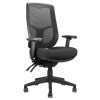 Merida High Back Chair - 160kg Weight Rated With Optional Arms
