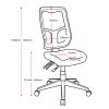 Merida High Back Chair - 160kg Weight Rated With Optional Arms