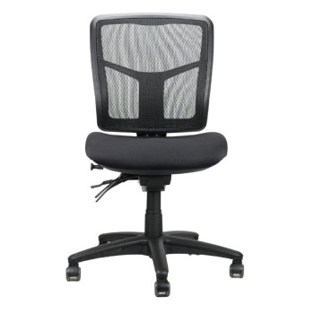 Mirae Medium Back Mesh Back Chair - 160kg Weight Rated With Optional Arms