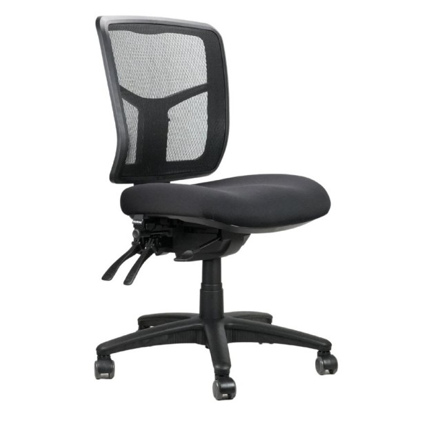 Mirae Medium Back Mesh Back Chair - 160kg Weight Rated With Optional Arms