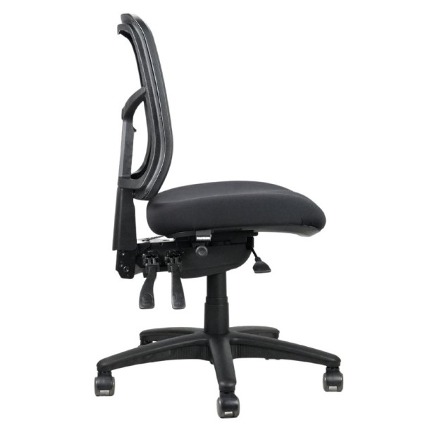 Mirae Medium Back Mesh Back Chair - 160kg Weight Rated With Optional Arms