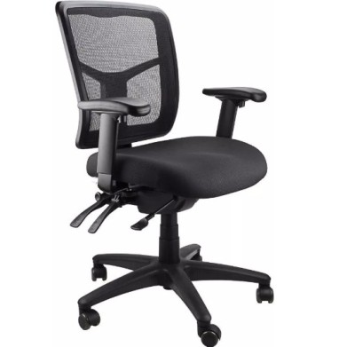Mirae Medium Back Mesh Back Chair - 160kg Weight Rated With Optional Arms