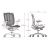 Oasis Mesh Back Chair