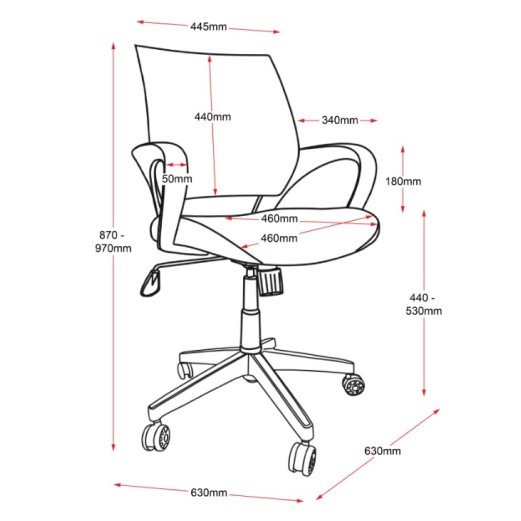 Vesta Mesh Back Chair