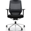 Vogue Executive Chair - Heavy Duty Aluminium Base Mid Back Mesh Ergonomic