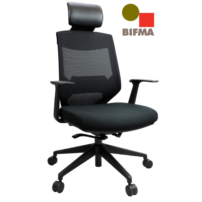 Vogue Executive Chair -  Nylon Base High Back Mesh Ergonomic 