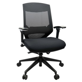 Vogue Executive Chair -  Nylon Base Mid Back Mesh Ergonomic 