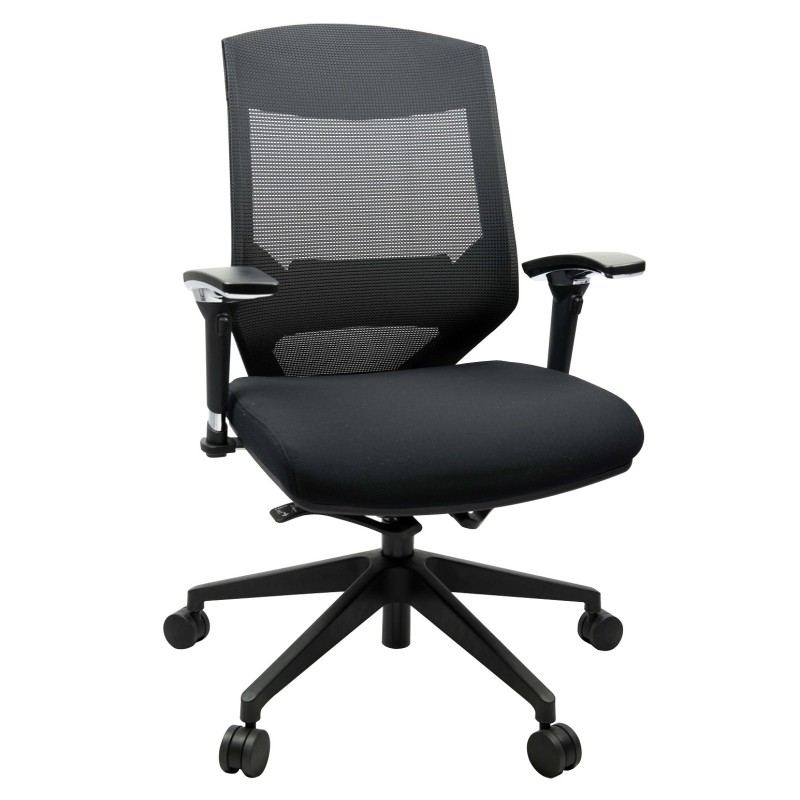 Vogue Executive Chair -  Nylon Base Mid Back Mesh Ergonomic 