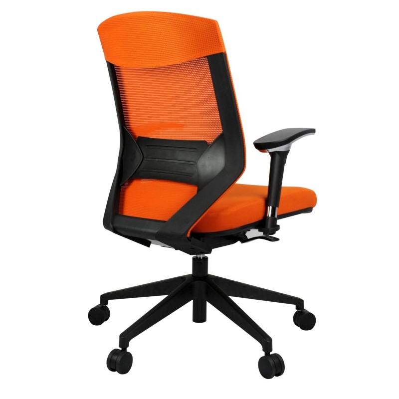 Vogue Executive Chair -  Nylon Base Mid Back Mesh Ergonomic 