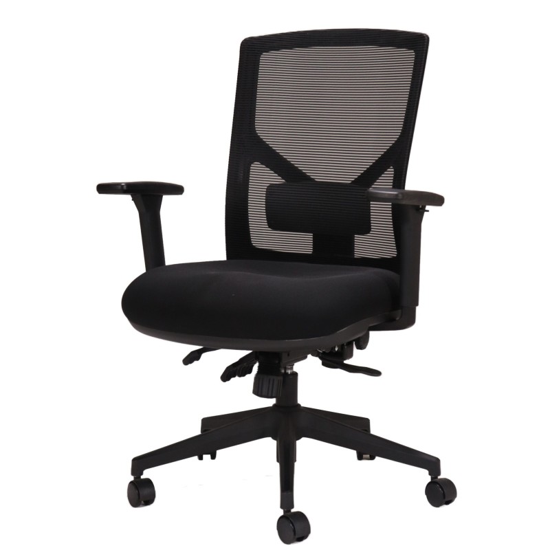 Breeze Mesh Back Chair With Optional Arms