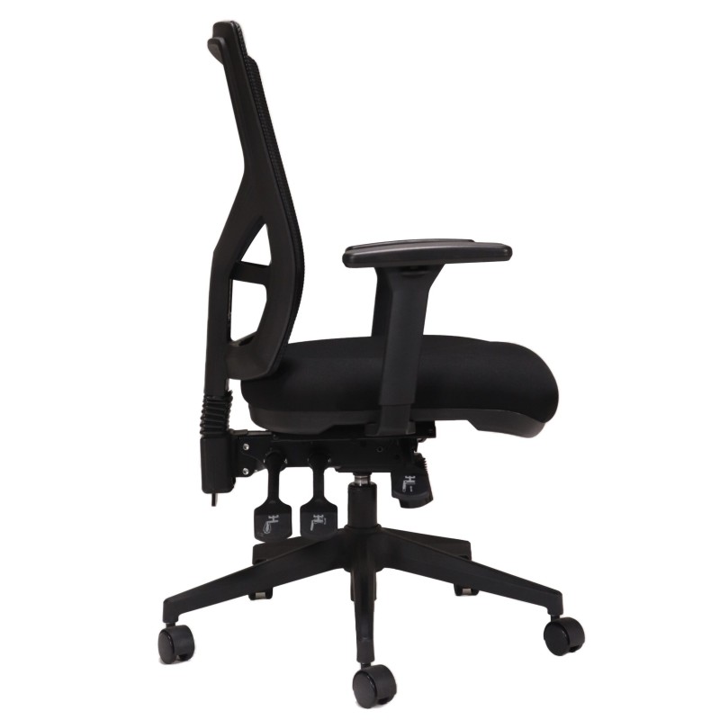 Breeze Mesh Back Chair With Optional Arms