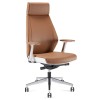 Potenza Executive Chair - High Back Tan Leather