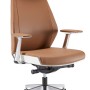 Potenza Executive Chair - High Back Tan Leather