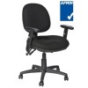 Classic Task Chair Medium Back with Armrests ARFDI LEVEL 6