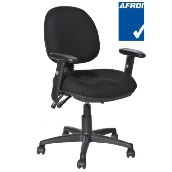 Classic Task Chair Medium Back with Armrests ARFDI LEVEL 6