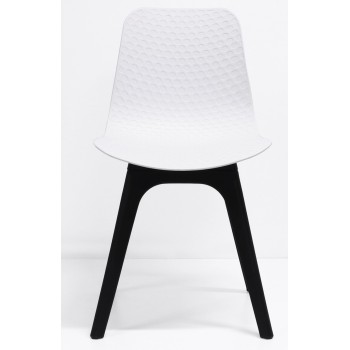 Lucid Visitor Chair with Black  Base